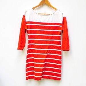 ✨Old Navy | Cotton Stripe 3/4 Sleeve Tunic Dress